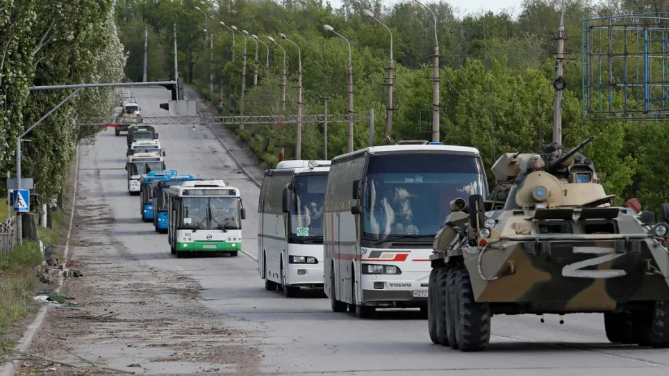 959 Ουκρανοί μαχητές από το Αζοφστάλ έχουν παραδοθεί από την Δευτέρα, λένε οι Ρώσοι