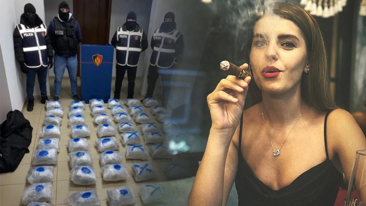 Σκάνδαλο στην Αλβανία: Συνελήφθη με 58 κιλά ναρκωτικά Διευθύντρια Πληροφορικής μιας εκ των Υπηρεσιών Πληροφοριών