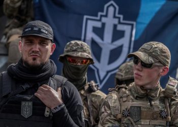 Russian Volunteer Corps (RVC) commander, Moscow-born Denis Kapustin, also known as Denis Nikitin or by the nom de guerre White Rex, is seen, amid Russia's attack on Ukraine, near the Russian border, in Ukraine May 24, 2023. REUTERS/Viacheslav Ratynskyi