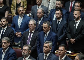 Swearing-in ceremony of the new Greek Parliament in Athens, Greece on July 3, 2023. / Ορκωμοσία της νέας Βουλής, Αθήνα, Ελλάδα στις 3 Ιουλίου 2023