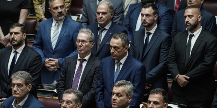 Swearing-in ceremony of the new Greek Parliament in Athens, Greece on July 3, 2023. / Ορκωμοσία της νέας Βουλής, Αθήνα, Ελλάδα στις 3 Ιουλίου 2023